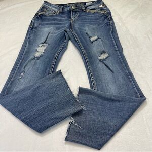 SEXY COUTURE FIT BOOT  WOMENS JEANS SIZE 11